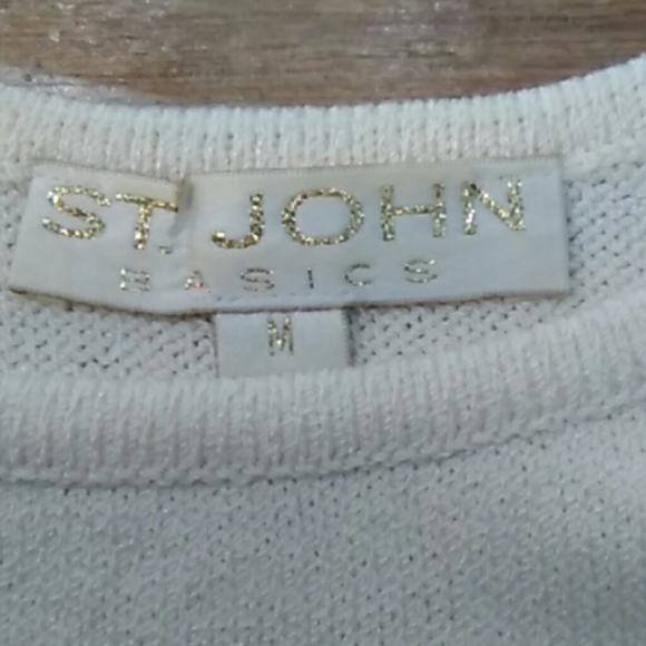 Pre-owned St. John Knit Basic Tank - Picture 2 of 6